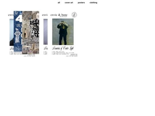 cxvic-graphic-portfolio screenshot