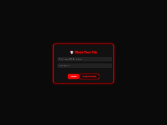 settings screenshot