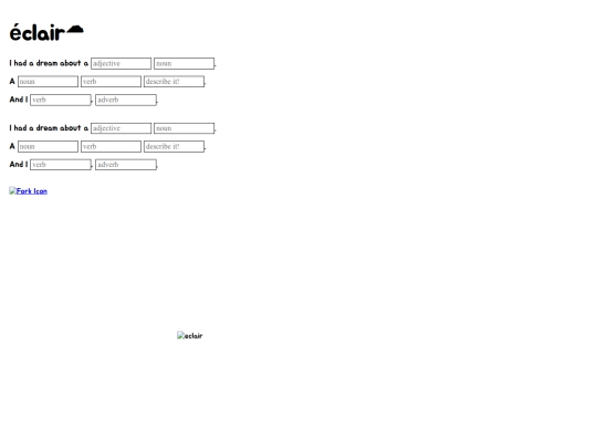 poems/chocolate screenshot