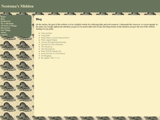 blog screenshot