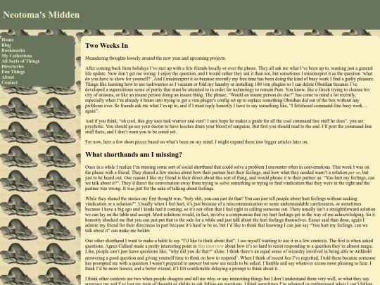 blog/two-weeks-in screenshot