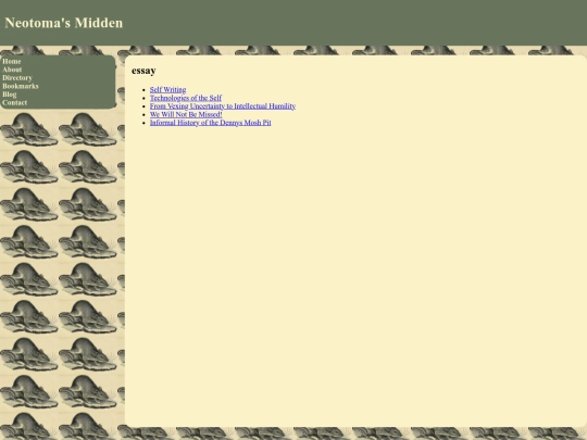 category/essay screenshot
