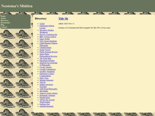 directory/tldr-sh screenshot