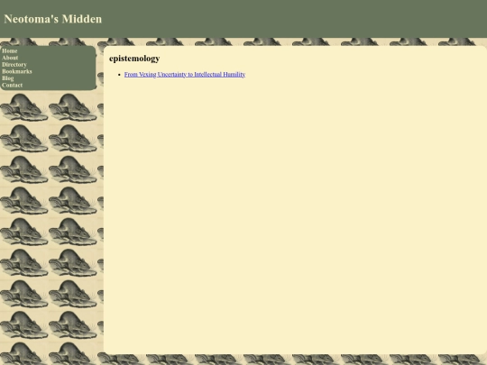 tags/epistemology screenshot