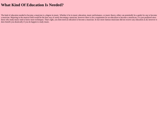 education screenshot