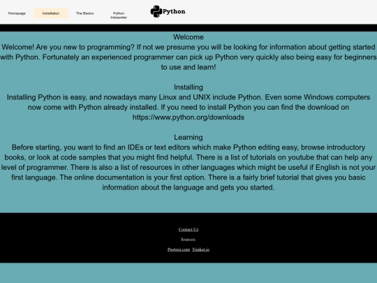 Basics1 screenshot