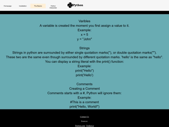 Basics2 screenshot