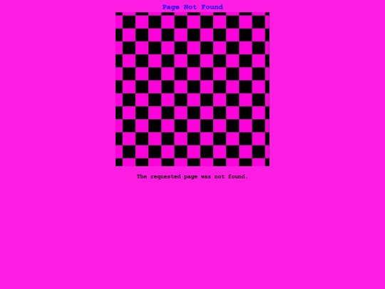 not_found screenshot