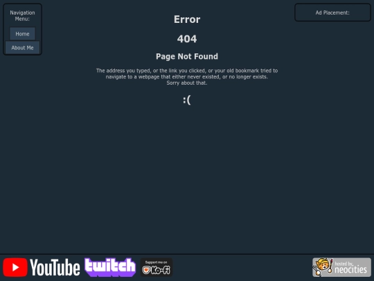 not_found screenshot