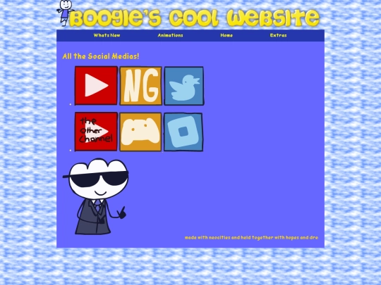 socials screenshot