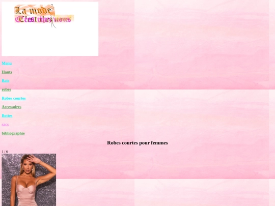 fichier.html/robescourtes screenshot
