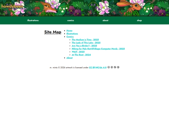 site-map screenshot