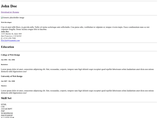 index screenshot