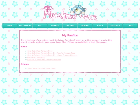 fanfiction screenshot