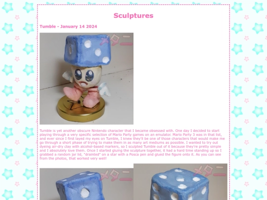 gallery/sculptures screenshot