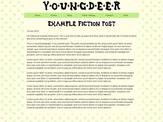 fiction/example screenshot