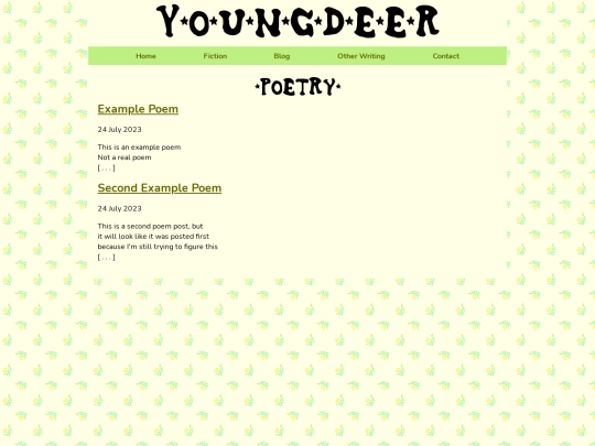 poetry screenshot