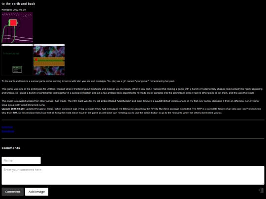 games/totheearthandback screenshot