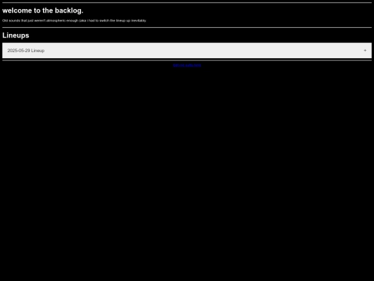 minisites/atmosphericsoundz/legacylineups screenshot