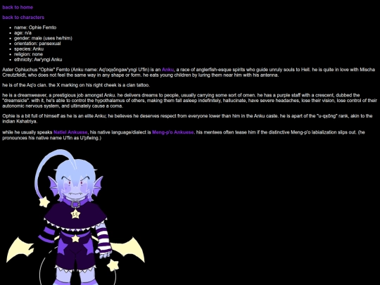 characters/ophie_femto screenshot
