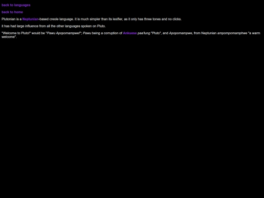 languages/plutonian screenshot