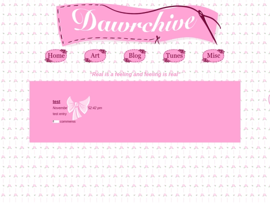blog screenshot