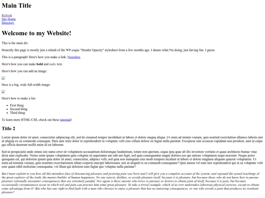 NeoCities Stuff/dolt_testpage screenshot
