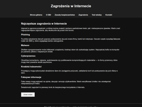 zagrozenia screenshot