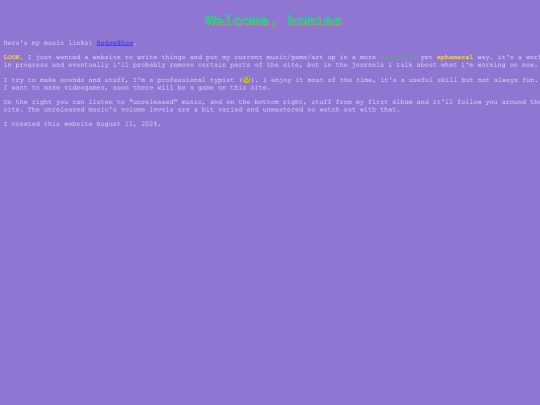 home screenshot
