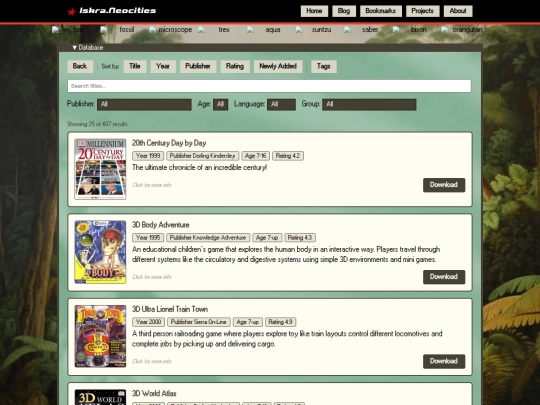projects/edusoft/database screenshot