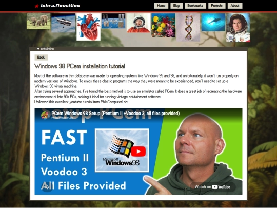 projects/edusoft/installation screenshot