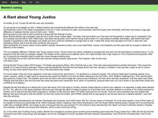 Site/YJ-rant screenshot