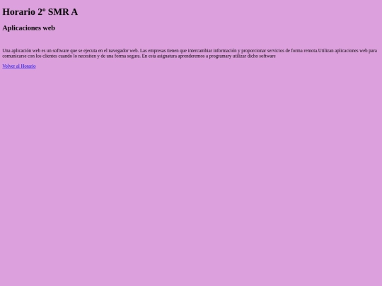 Horario-Aplicaciones screenshot