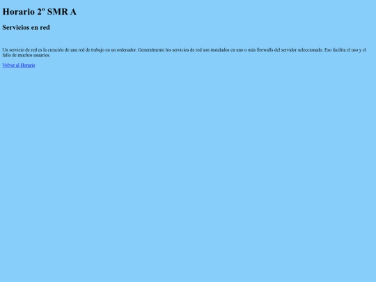 Horario-Servicios screenshot
