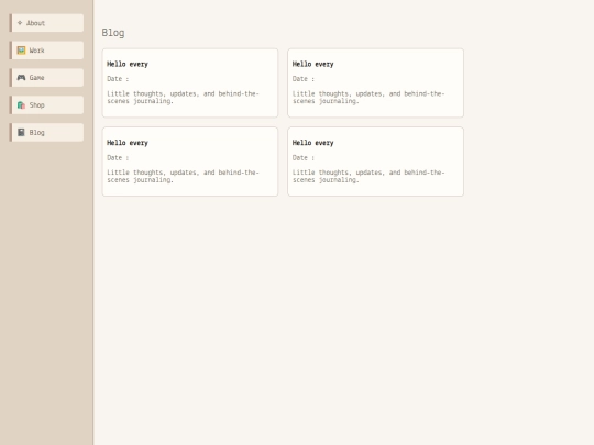 blog screenshot