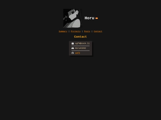contact screenshot