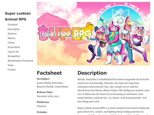 presskit screenshot
