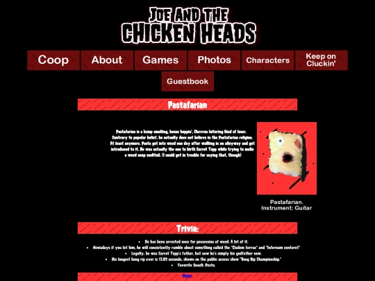 pasta screenshot