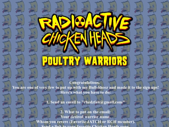 warriorsignup screenshot