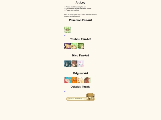 art/artlog screenshot