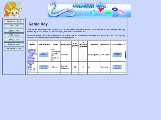 bootlog/gb screenshot