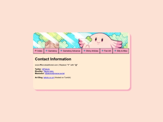 contact screenshot