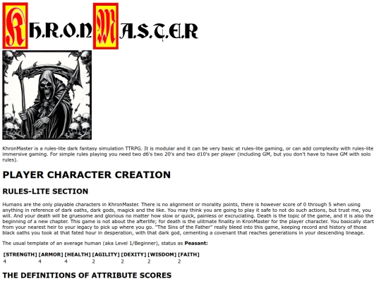 khronmaster screenshot