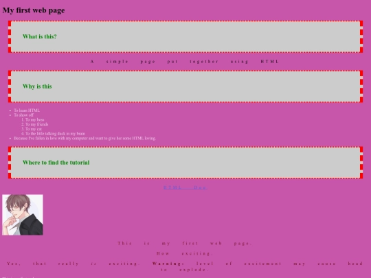 test screenshot