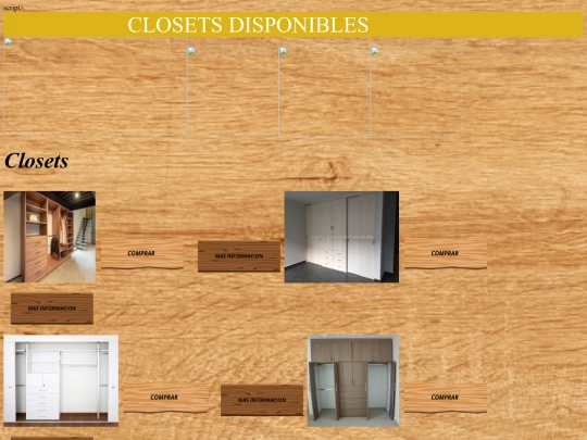 closets screenshot