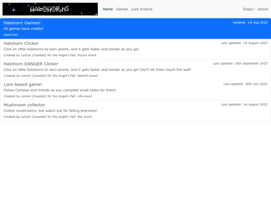 Gamedirectory screenshot