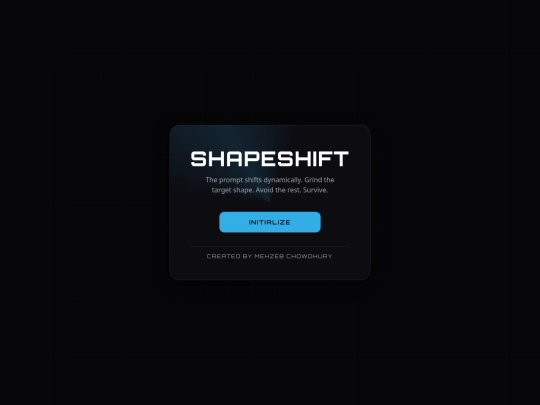 shapeshift screenshot