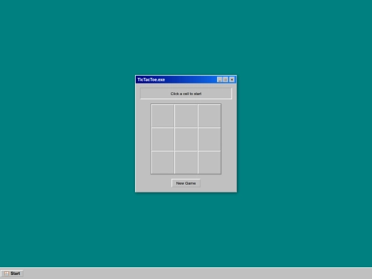 tictactoe screenshot