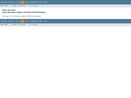 cancerdemama/com/ubosque/logica/interfaz/class-use/PanelImagen screenshot