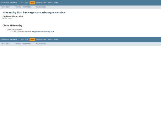 cancerdemama/com/ubosque/service/package-tree screenshot